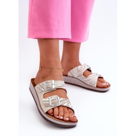 Step in style Sandale Flip-flops Model Inblu CP000045 Bej - Pas în stil 3