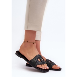Step in style Sandale Flip-flops Model Dimrose LT06 Black - Pas în stil negru 1