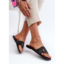 Step in style Sandale Flip-flops Model Dimrose LT06 Black - Pas în stil negru 2