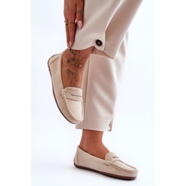 Step in style Mocasini Model Lenvie FT245 Bej - Pas in stil 2
