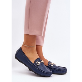 Step in style Mocasini Model Demese NN22-991 Blue - Pas in stil albastru 1