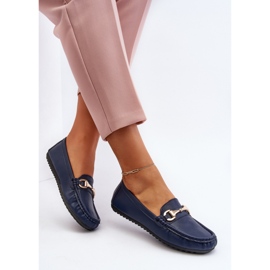 Step in style Mocasini Model Demese NN22-991 Blue - Pas in stil albastru 2