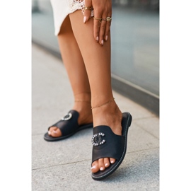Step in style Sandal Flip-flops Model S.Barski KV27-050 Negru - Pas în stil 2