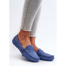 Step in style Mocasini Model Rerceria HH712-47/HH712D-47 Albastru - Pas in stil 1