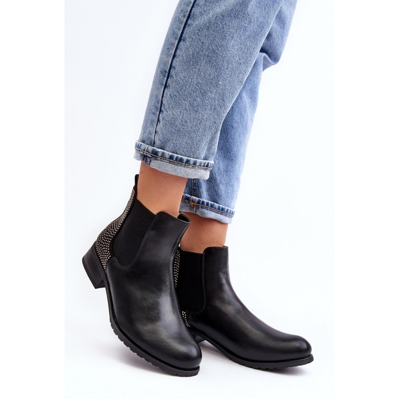 Step in style Cizme chelsea Model Donname M679 Black - Pas în stil negru 1 Step in style Cizme chelsea Model Donname M679 Black - Pas în stil negru 1