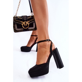 Step in style Sandale Model Rosel 3557-1 Negru - Pas în stil 2