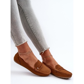 Step in style Mocasini Model Iramarie DF879 Camel - Pas in stil maro 2