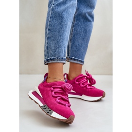 Step in style Pantofi sport Model Artiker 55C0086 Fuchsia - Pas în stil roz 1