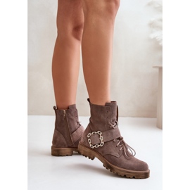 Step in style Cizme Model Zazoo 2951/037 Bej Inchis - Pas in stil 1