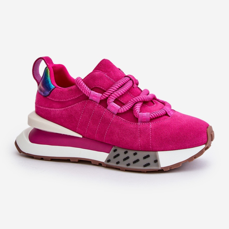 Step in style Pantofi sport Model Artiker 55C0086 Fuchsia - Pas în stil roz 2