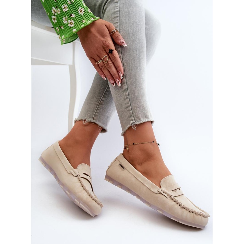 Step in style Mocasini Model Celoria M502-8 Bej Deschis - Pas in stil 1