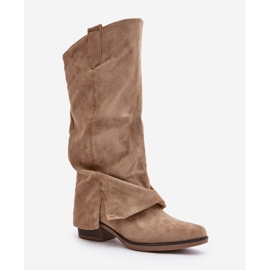 Step in style Cizme Model Stinova RMR2382-2 Bej - Pas in stil 2
