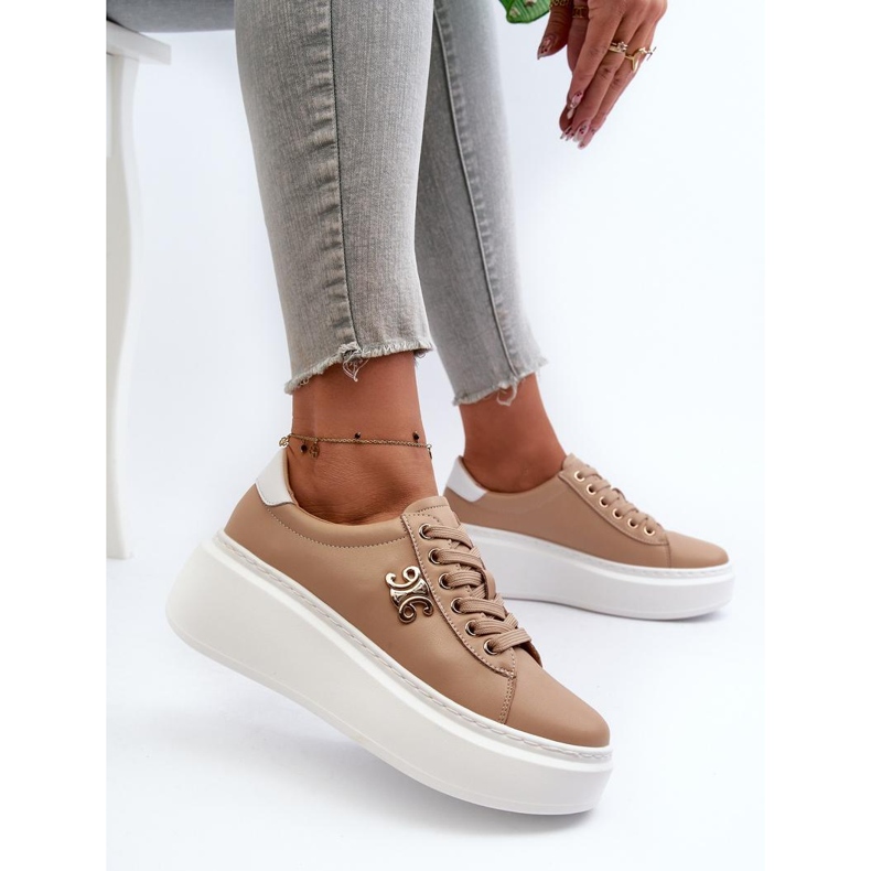 Step in style Pantofi sport Model Pernalia Y138-63 Maro - Pas in stil 2 Step in style Pantofi sport Model Pernalia Y138-63 Maro - Pas in stil 2