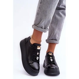 Step in style Pantofi sport Model Maciejka 06191-01 Negru - Pas în stil 1
