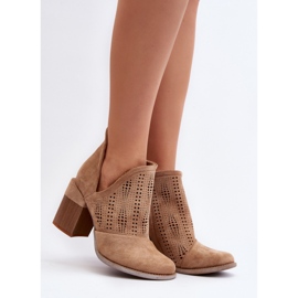 Step in style Cizme Model Niartima A5722-63 Bej - Pas in stil 1
