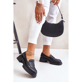 Mocasini de dama D&A din piele naturala Neagra negru 1 Mocasini de dama D&A din piele naturala Neagra negru 1