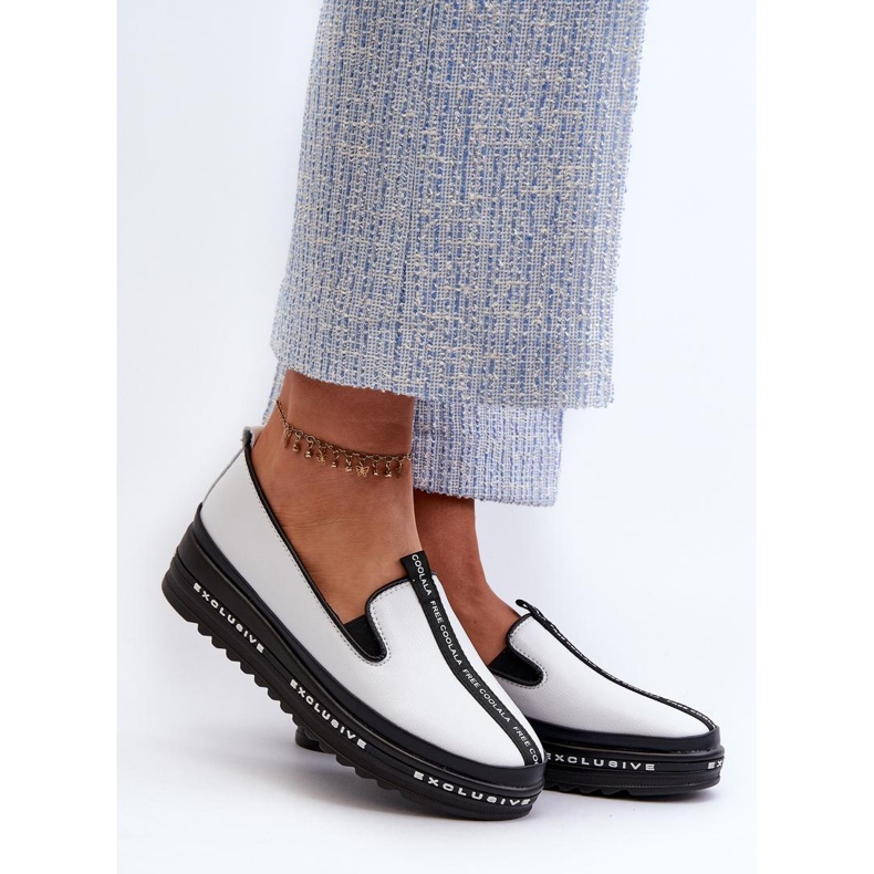 S. BARSKI Pantofi de dama Barski din piele naturala alba 1 S. BARSKI Pantofi de dama Barski din piele naturala alba 1