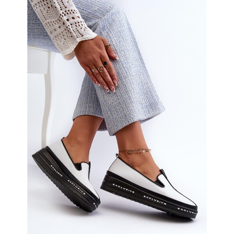 S. BARSKI Pantofi de dama Barski din piele naturala alba 2 S. BARSKI Pantofi de dama Barski din piele naturala alba 2