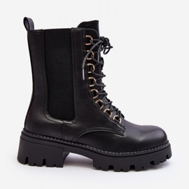 Step in style Muncitori Model Charmea F33 Piele Neagra - Pas in stil negru 3