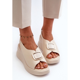 Step in style Sandale Model Salvania 24SD08-6865 Bej - Pas în stil 2