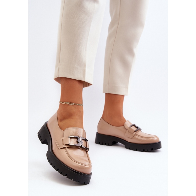 Step in style Mocasini Model Santtes 58289 Bej - Pas in stil 1