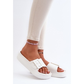 Step in style Sandale Flip-flops Model Big Star NN274A661 Alb - Pas în stil 1