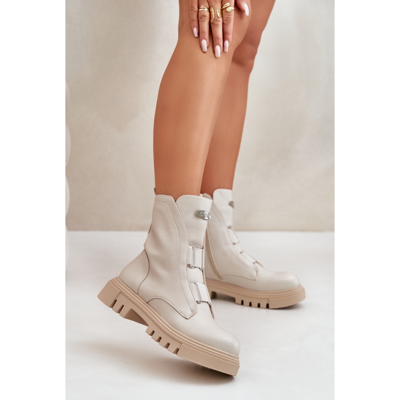 Step in style Muncitori Model Mailyra RMR2150-19 Bej Deschis - Pas in stil 1