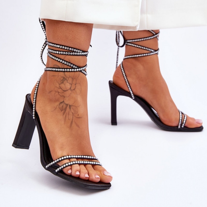 Step in style Sandale Model Nessy H8-508 Black - Pas in stil negru 1