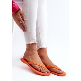 Flip-flops Flip-flops Model Zaxy Orange portocale 2