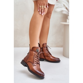 Step in style Cizme Model Leonise 24BT02-7976 Camel - Pas in stil maro 1