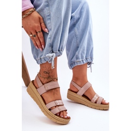 Step in style Sandale Model Fresh Look 23-46011 Roz - Pas în stil 2
