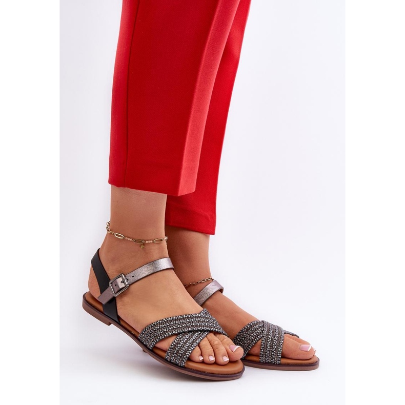 S.Barski MY923 Sandale negre negru 1