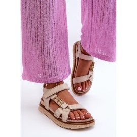 Sandale Zazoo 50103 bej 2
