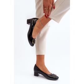 Step in style Pompe Model Enollia 58248 Black - Pas în stil negru 1