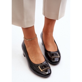 Step in style Pompe Model Enollia 58248 Black - Pas în stil negru 2