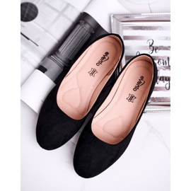 Step in style Pantofi balerini Model Lasota 9BL02-1031 Negru - Pas in stil 2