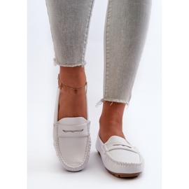 Step in style Mocasini Model Rerceria HH712-9/HH712D-9 Alb - Pas în stil 2