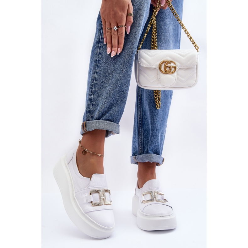 Lewski 3398/2 Pantofi albi 1