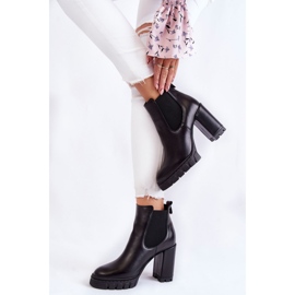 Step in style Cizme Model Eldey 2247-S Negru - Pas in stil 1