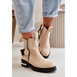 Step in style Cizme Model Calvaro NC1279 Bej - Pas in stil 1