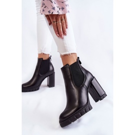 Step in style Cizme Model Eldey 2247-S Negru - Pas in stil 2