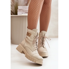 Step in style Muncitori Model Zazoo 60486 Bej deschis - Pas in stil 1