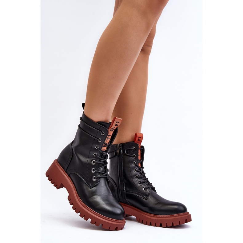 Step in style Trappers Model La.Fi 250045OR-LA Black - Pas în stil negru 1