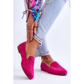 Mocasini Model LR29515 Fucsia roz 1