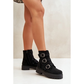 Cizme Model HB-277 Negru 1 Cizme Model HB-277 Negru 1