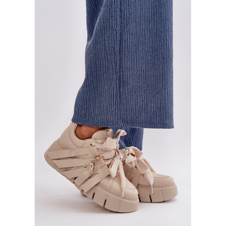 Pantofi Sport Model CheBello Beige bej 1