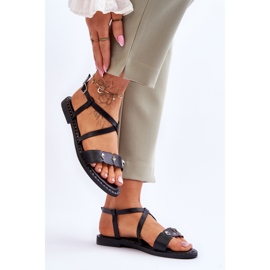 S. BARSKI Model S.Barski Sandale negre negru 1 S. BARSKI Model S.Barski Sandale negre negru 1