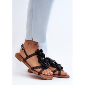 Step in style Sandale Model Abidina JL85 Black - Pas in stil negru 1