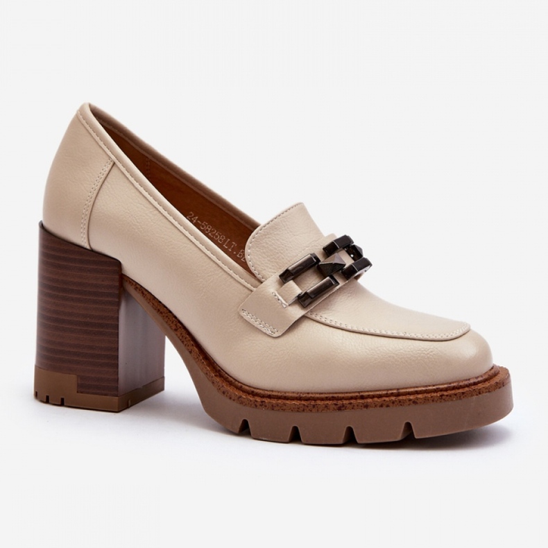 Step in style Pompe Model Oradna 58258 Bej - Pas in stil 2