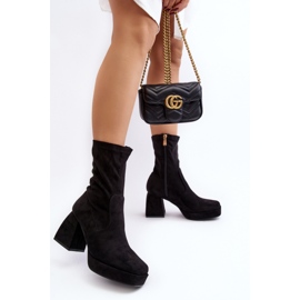 Step in style Cizme Model Adelles HP-340 Black - Pas in stil negru 2